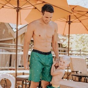 Albion Men’s Green Crown Walker Board Shorts